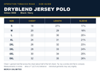 Gildan 8800 polo size chart