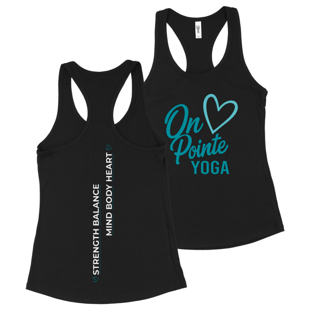 On Pointe Yoga Racerback Tank