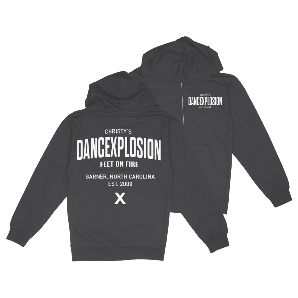 Feet On Fire Heavyweight Zip-Up Hoodie