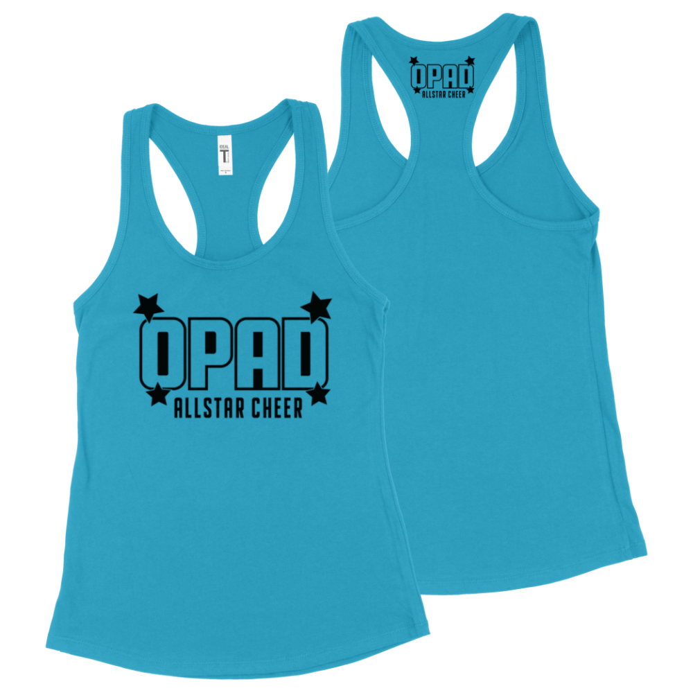 OPAD Cheer Racerback Tank