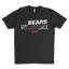 Shaw Volleyball Tee — Black, Bears Volleyball front print
